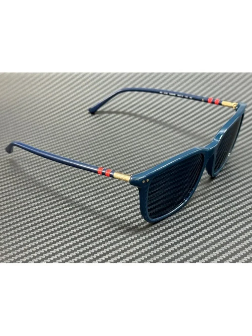 New Polo Ralph Lauren Men Shiny Blue Sunglasses 56-18-145